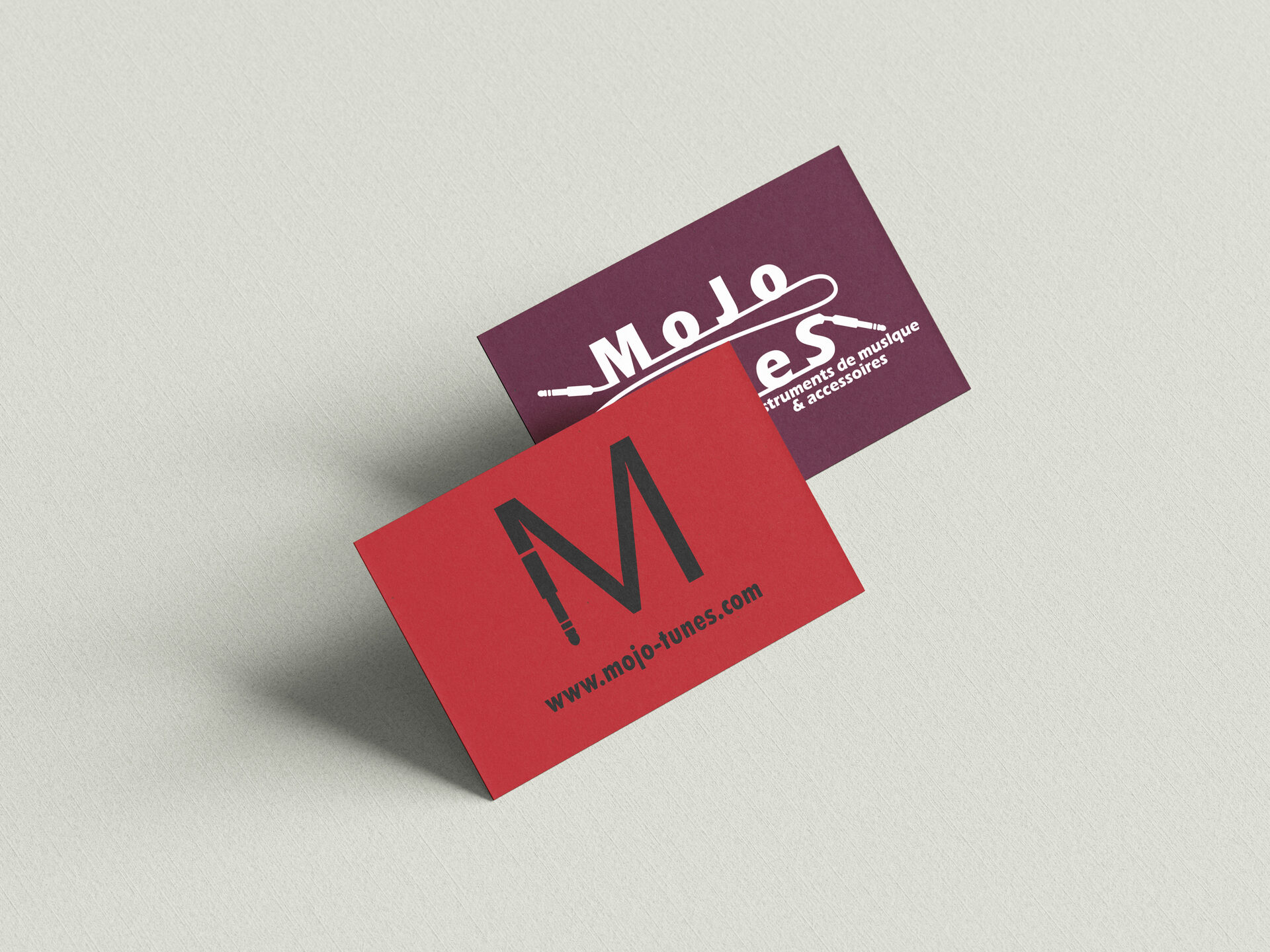 Mock-up business card